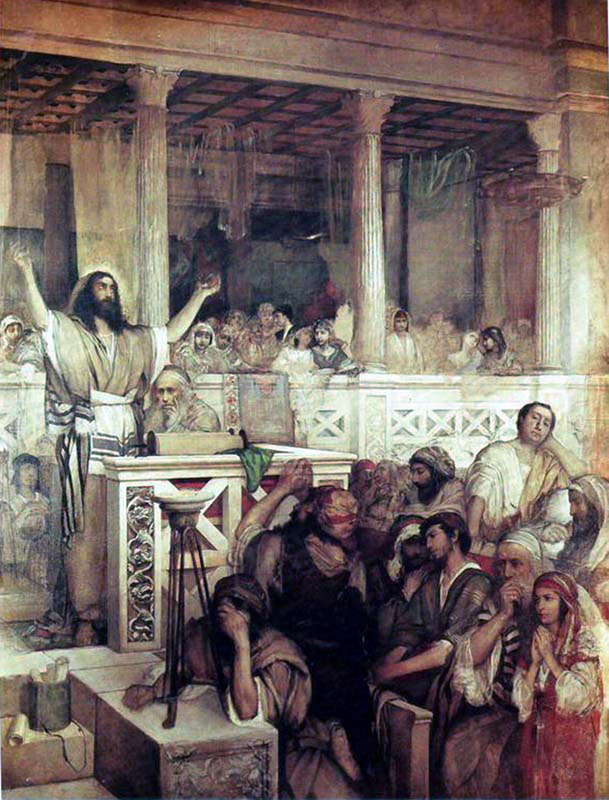 Christ Preaching at Capernaum